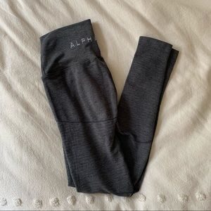 Alphalete Revival Leggings - Charcoal